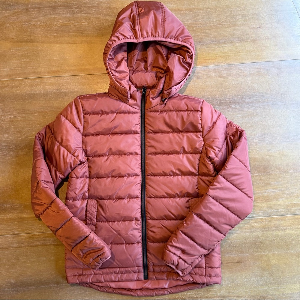 Kids Pink Puffer Jacket